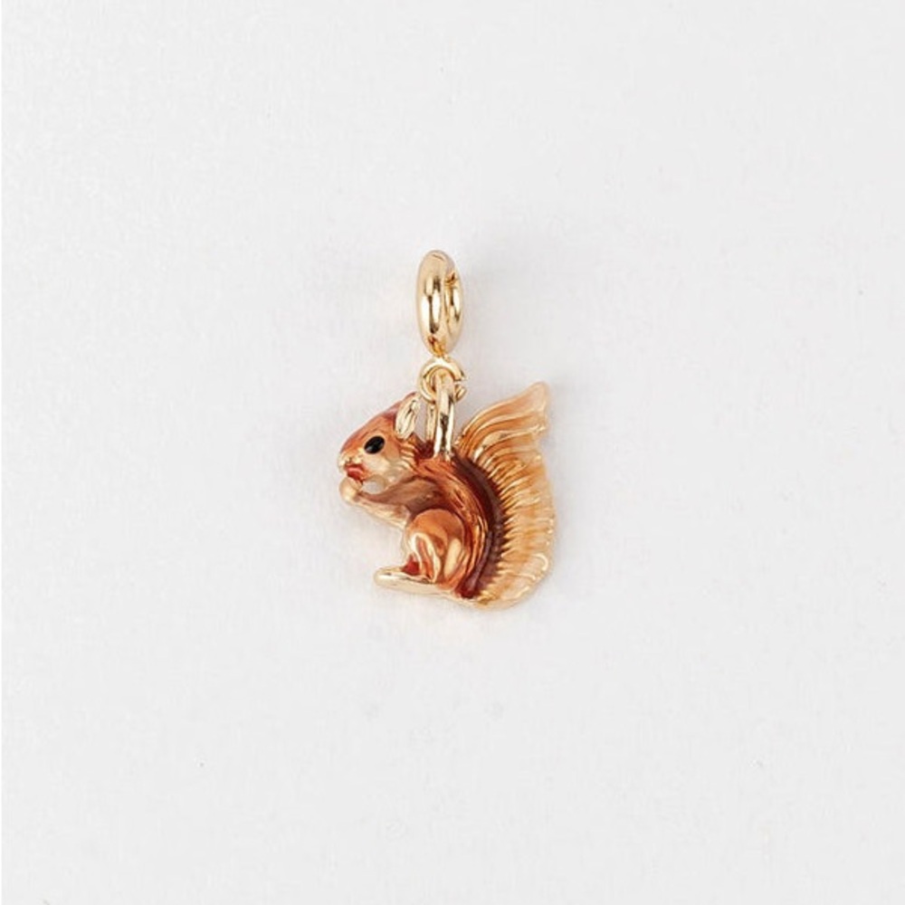 Enamel Squirrel Charm by Fable England